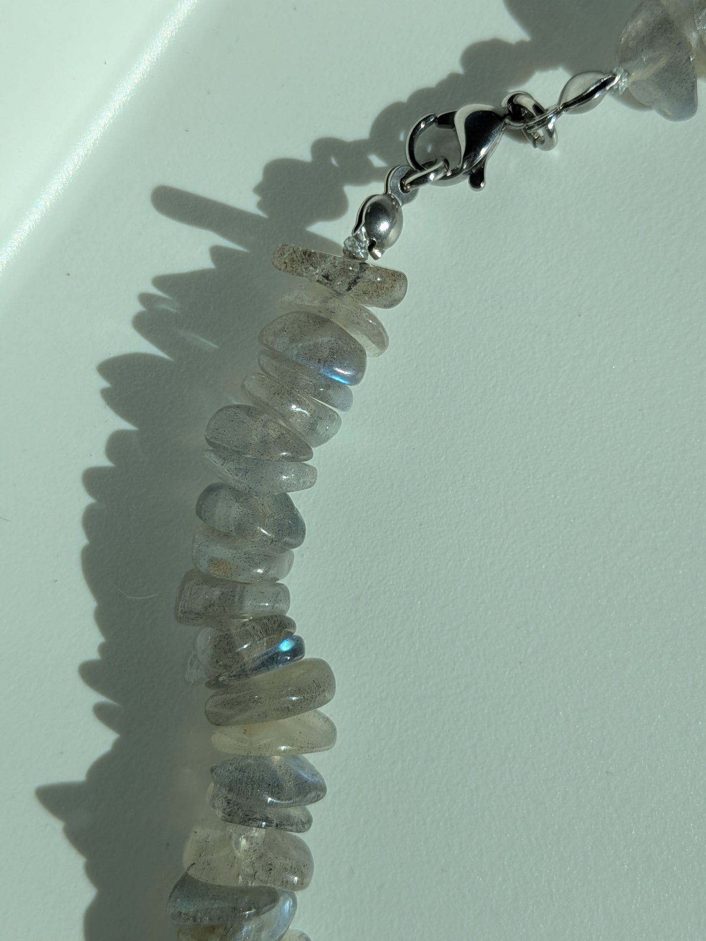 Collier en labradorite