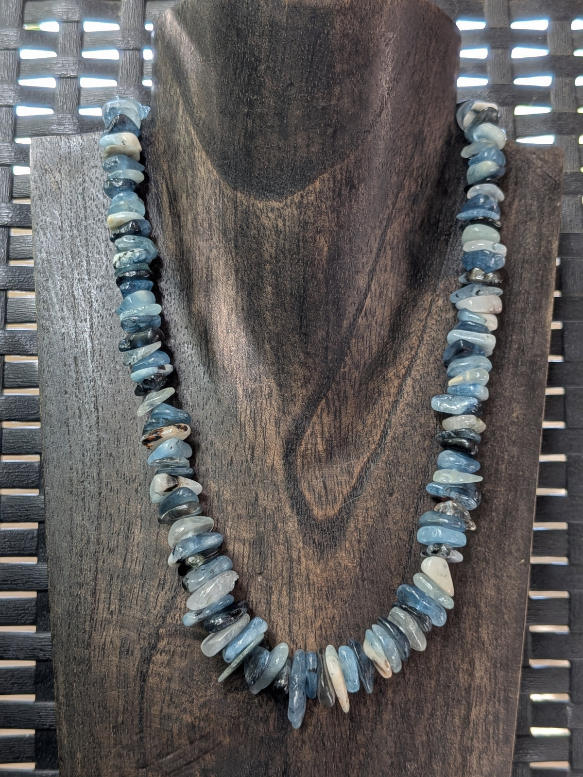 Collier en aigue marine