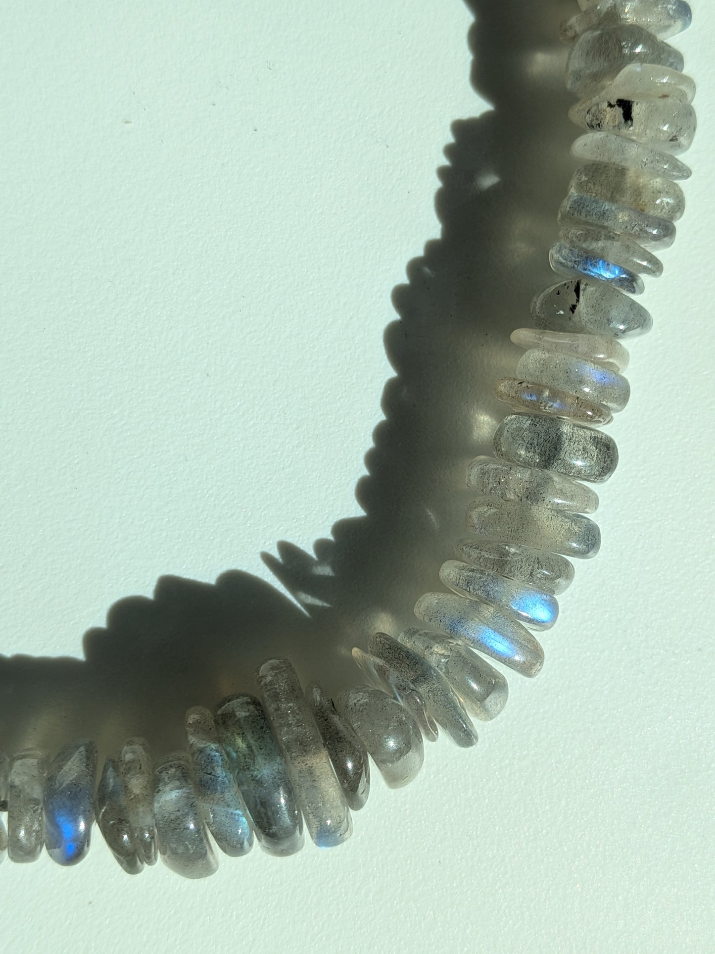 Collier en labradorite